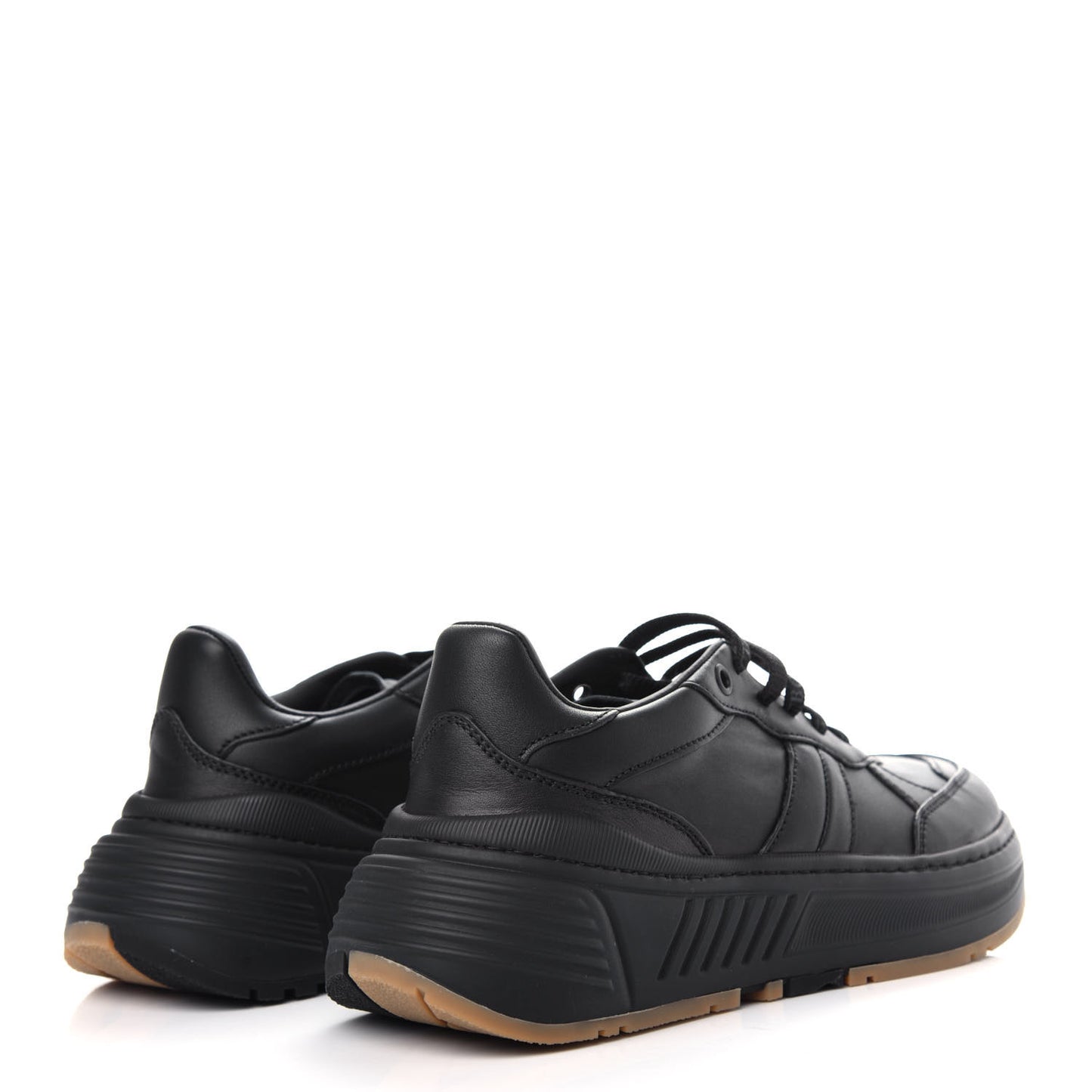 Calfskin Womens The Speedster Sneakers 36.5 Black