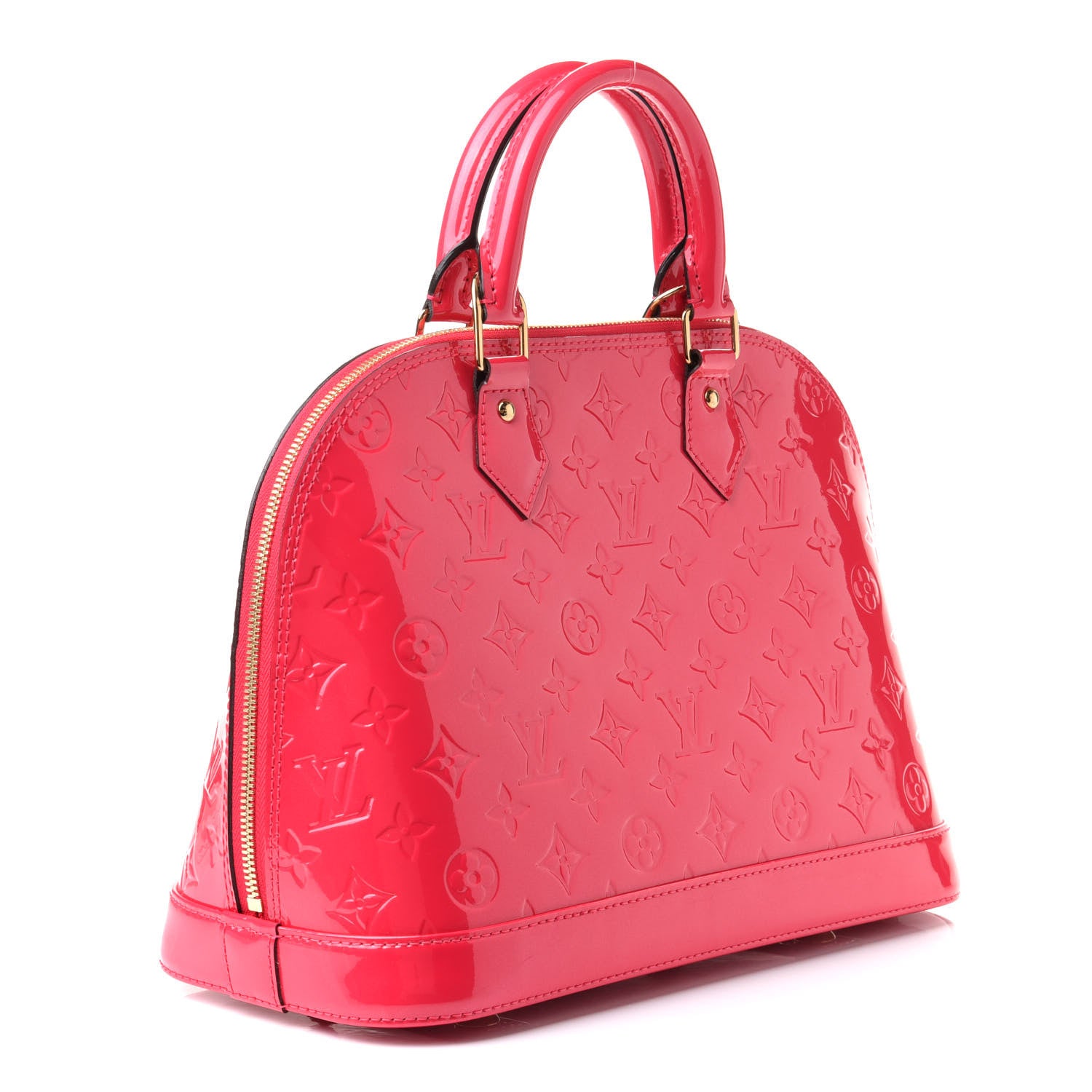 Louis Vuitton Vernis Alma PM Hot Pink 3 of 12