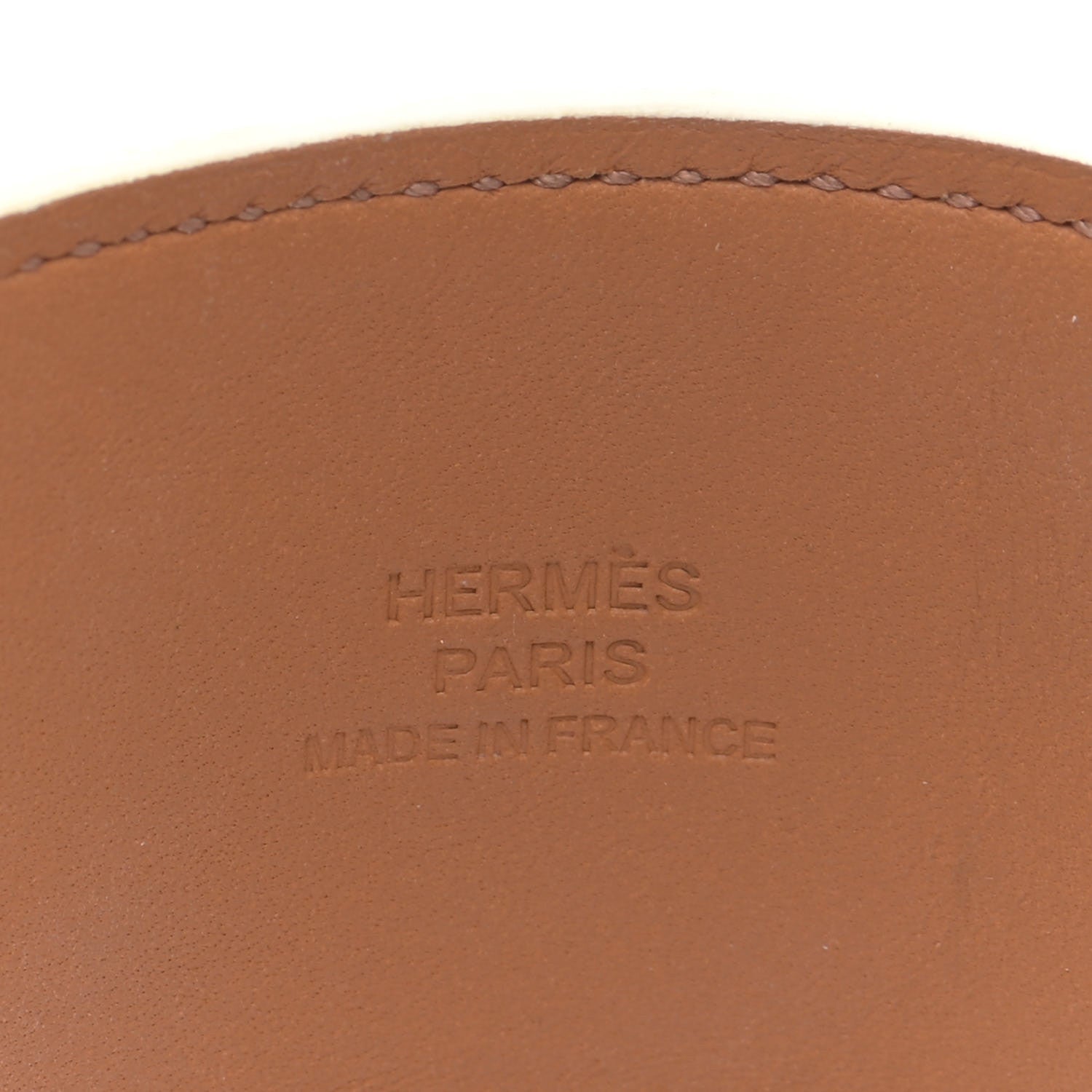 Hermes Epsom Collier de Chien CDC Bracelet S White 4 of 9