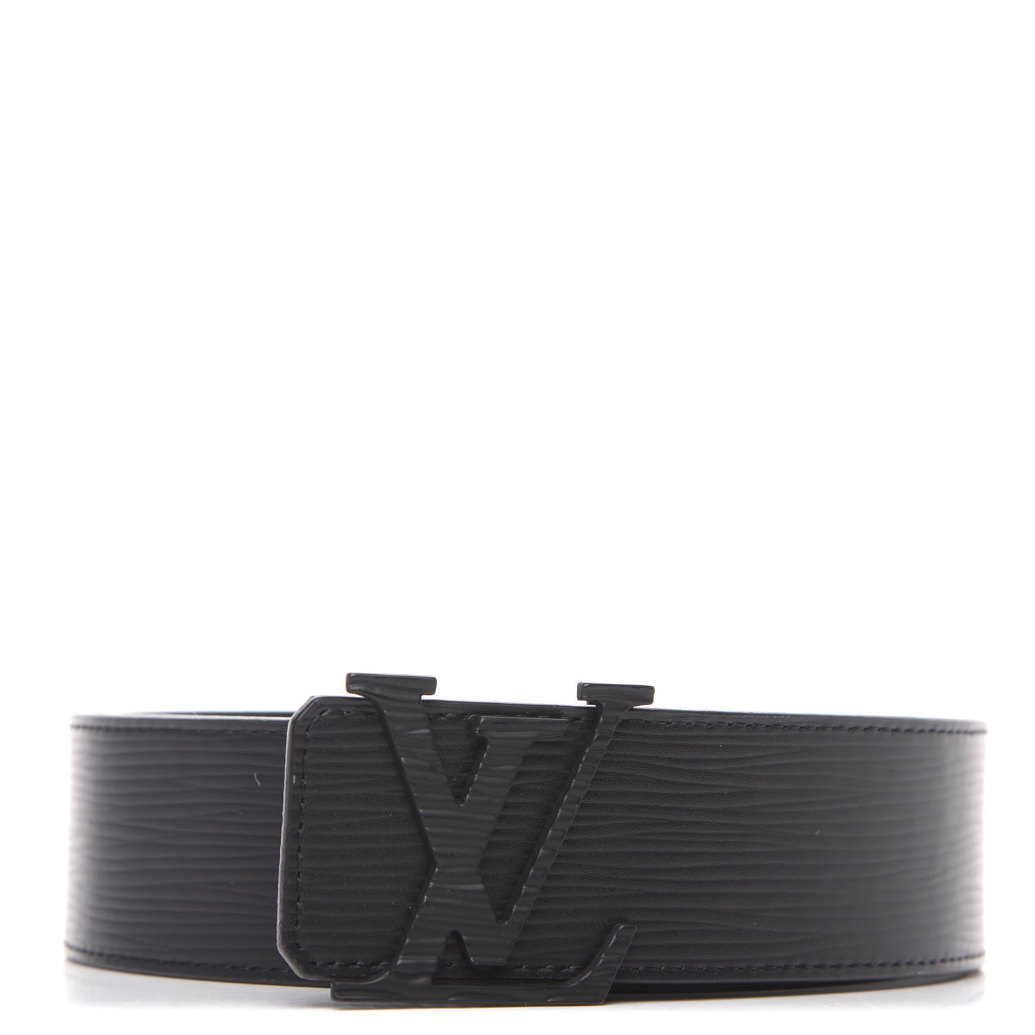 Louis Vuitton Epi 40mm LV Initiales Belt 95 38 Black 1 of 5