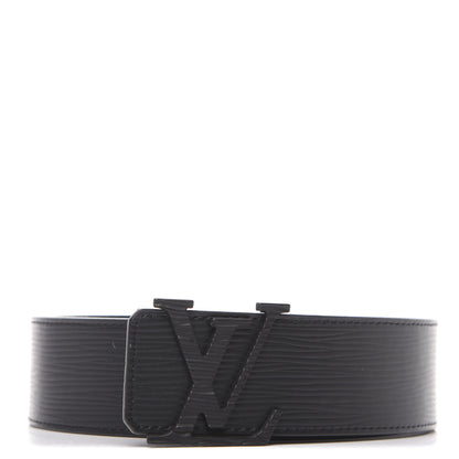 Louis Vuitton Epi 40mm LV Initiales Belt 95 38 Black 1 of 5