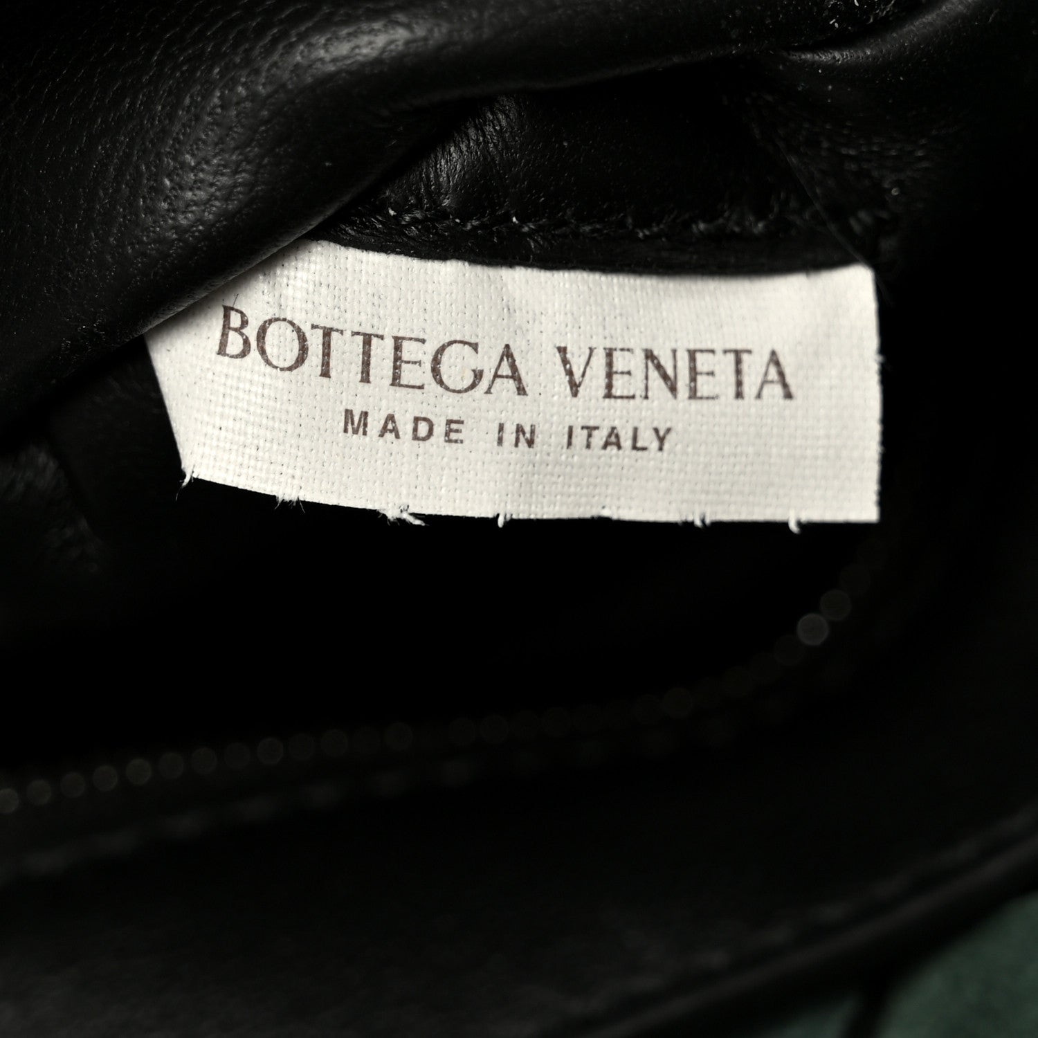 Bottega Veneta Grained Calfskin Intreccio Small Diago Crossbody Bag Black 7 of 11