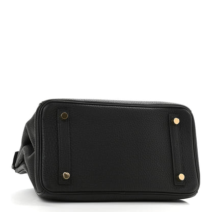 Hermes Togo Birkin 25 Black 3 of 11