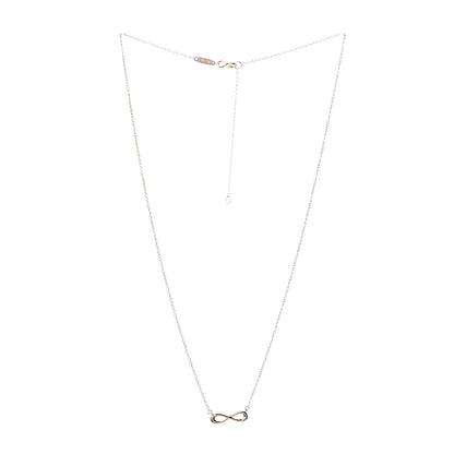 Tiffany 18K Rose Gold Infinity Pendant Necklace 3 of 6