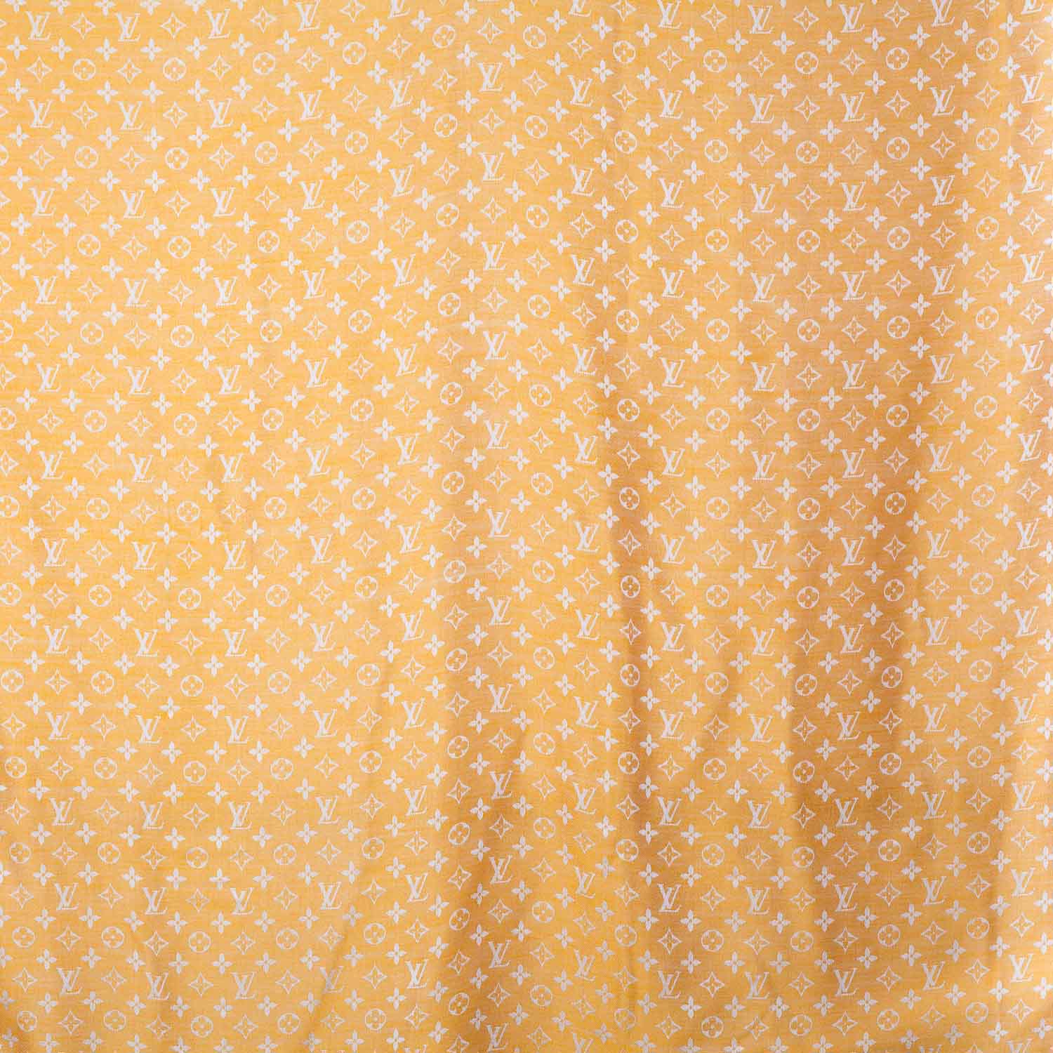 Louis Vuitton Monogram Lurex Shawl Orange 4 of 6