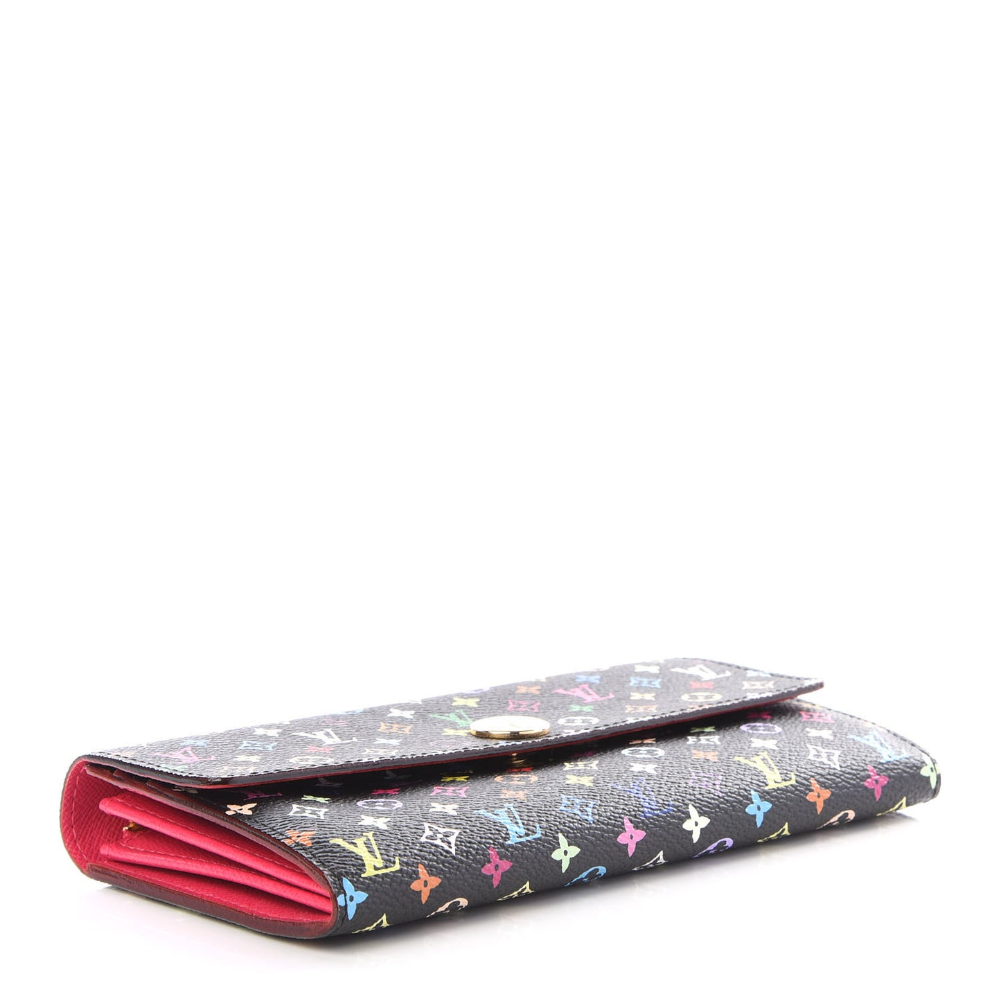 Monogram Multicolor Sarah Wallet Black Grenade