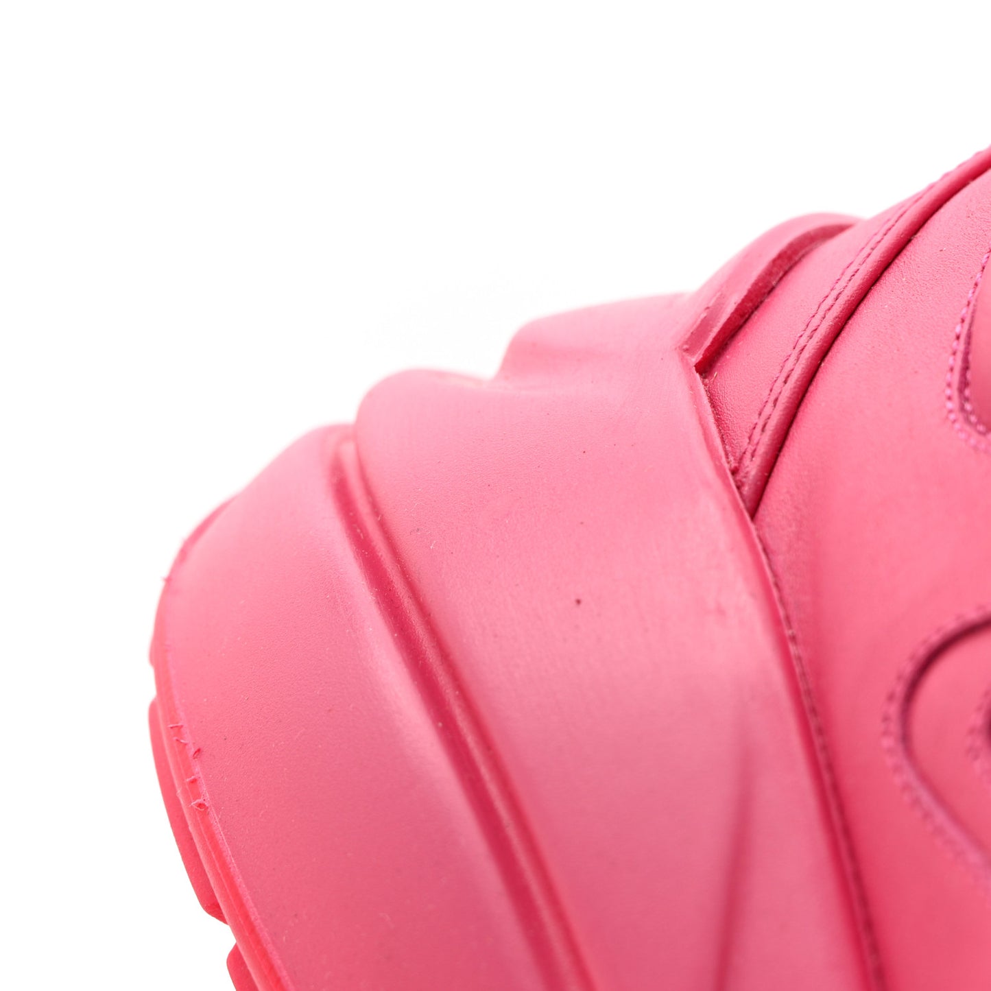 Calfskin Logo Mens Rhyton Sneakers 12.5 Box Pink