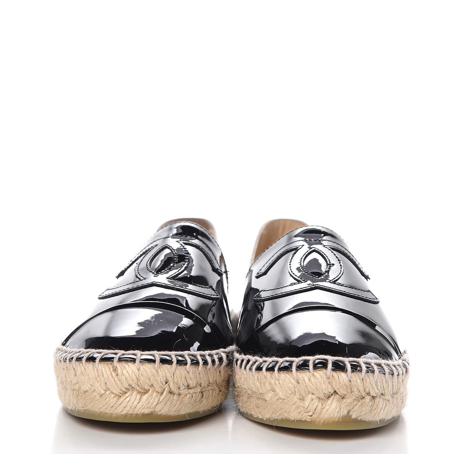 Patent CC Espadrilles 36 Black