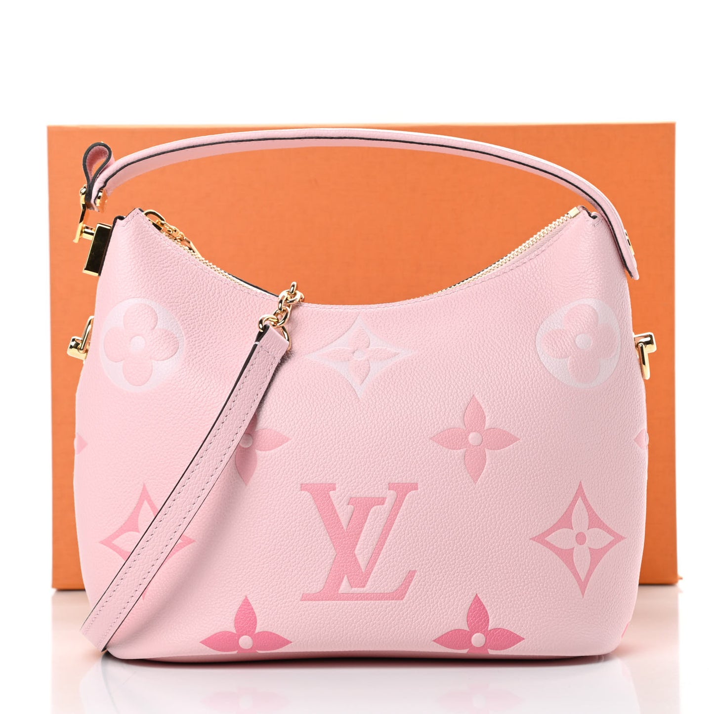 Empreinte Monogram Giant By The Pool Marshmallow Hobo PM Bouton De Rose