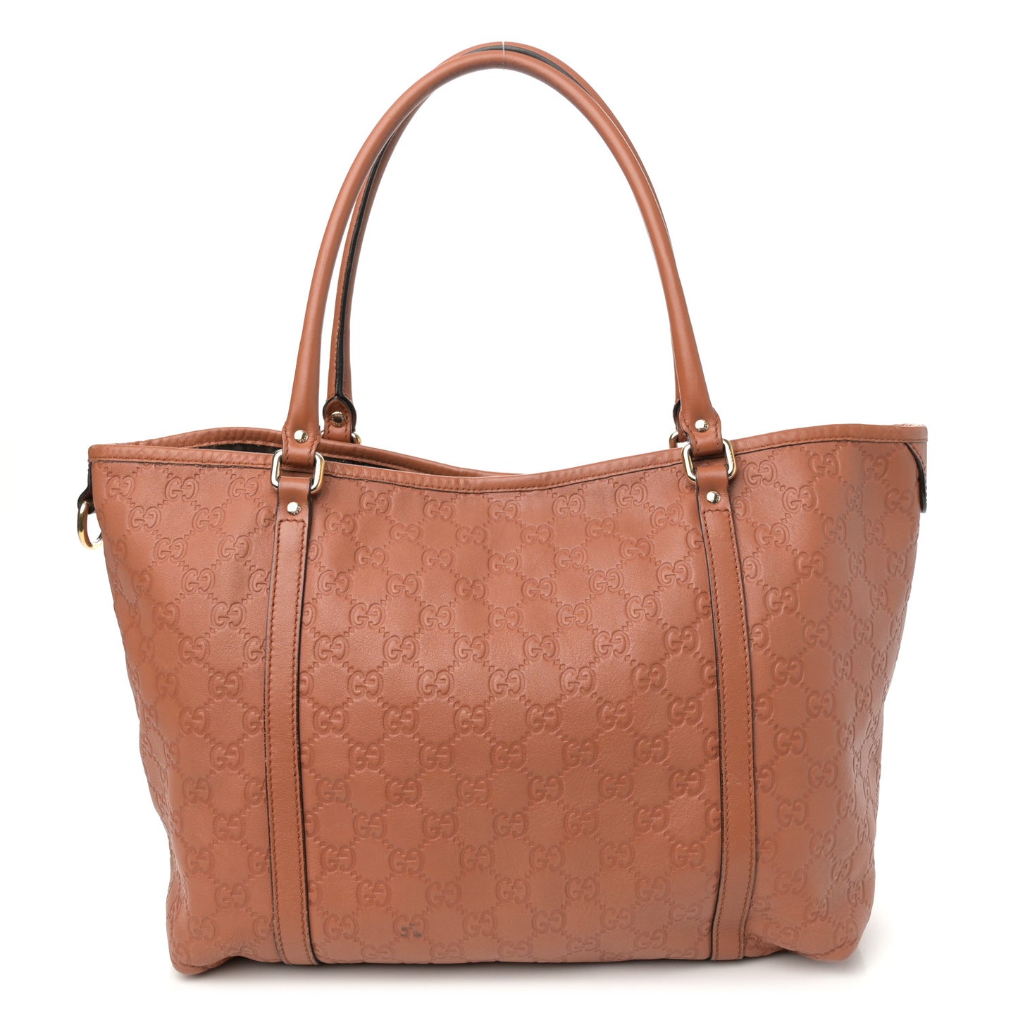 Guccissima Vitello Tender Medium Joy Tote Saffron