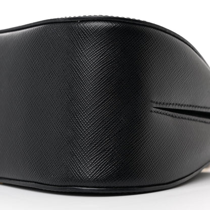 Prada Saffiano Lux Sidonie Top Handle Bag Black 10 of 10