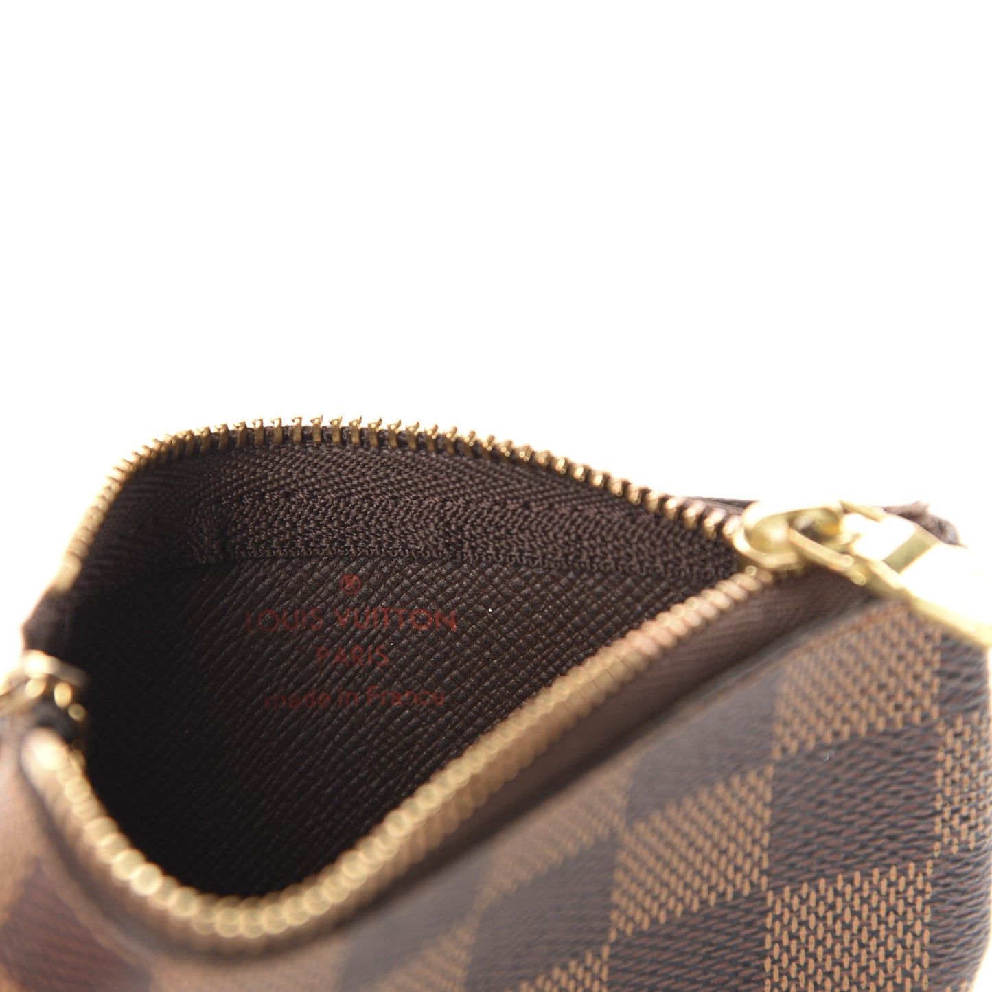 Damier Ebene Key Pouch