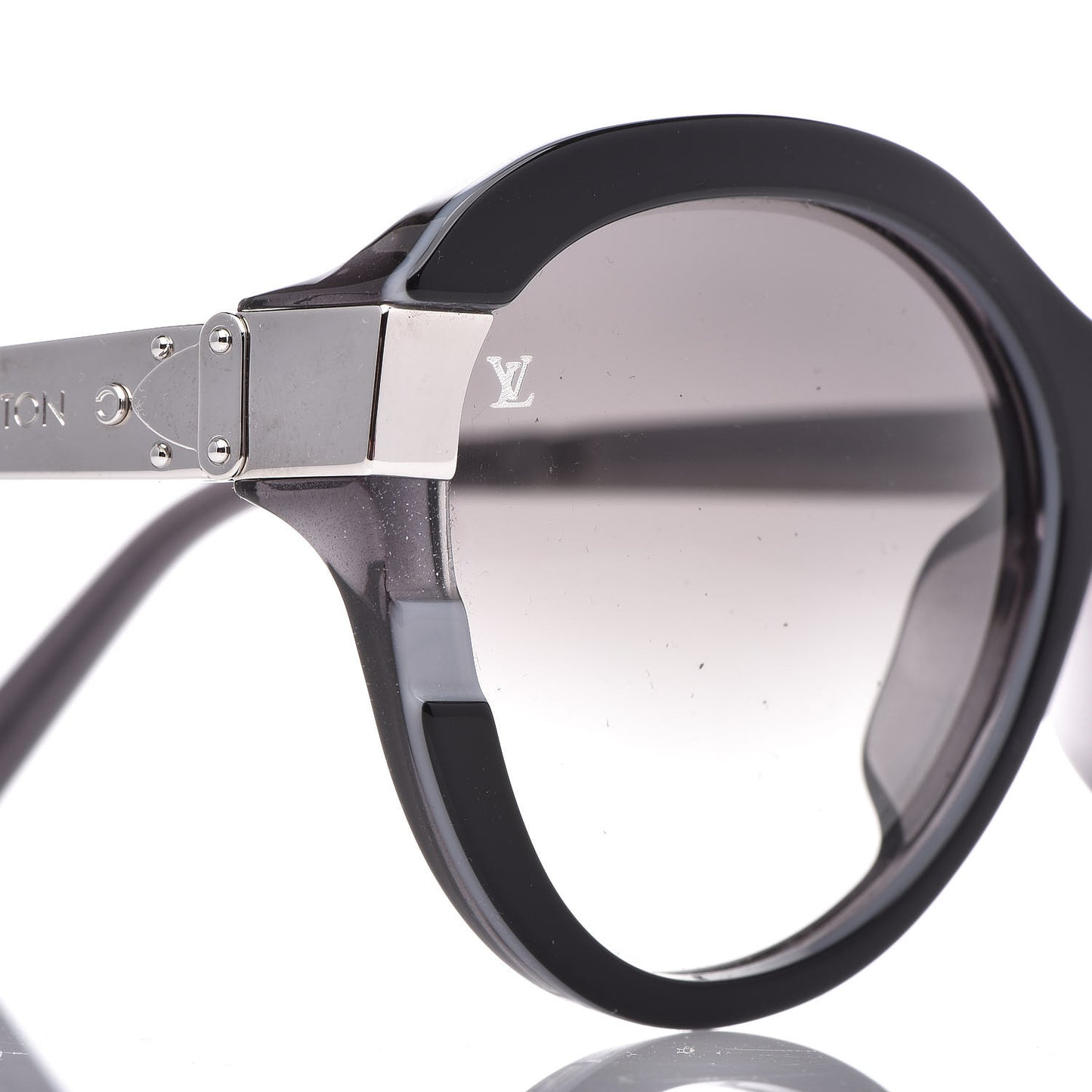Acetate Petit Soupcon Cat Eye Sunglasses Z0489W Black