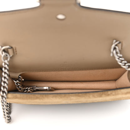 Gucci GG Supreme Monogram Super Mini Dionysus Shoulder Bag Taupe 4 of 9