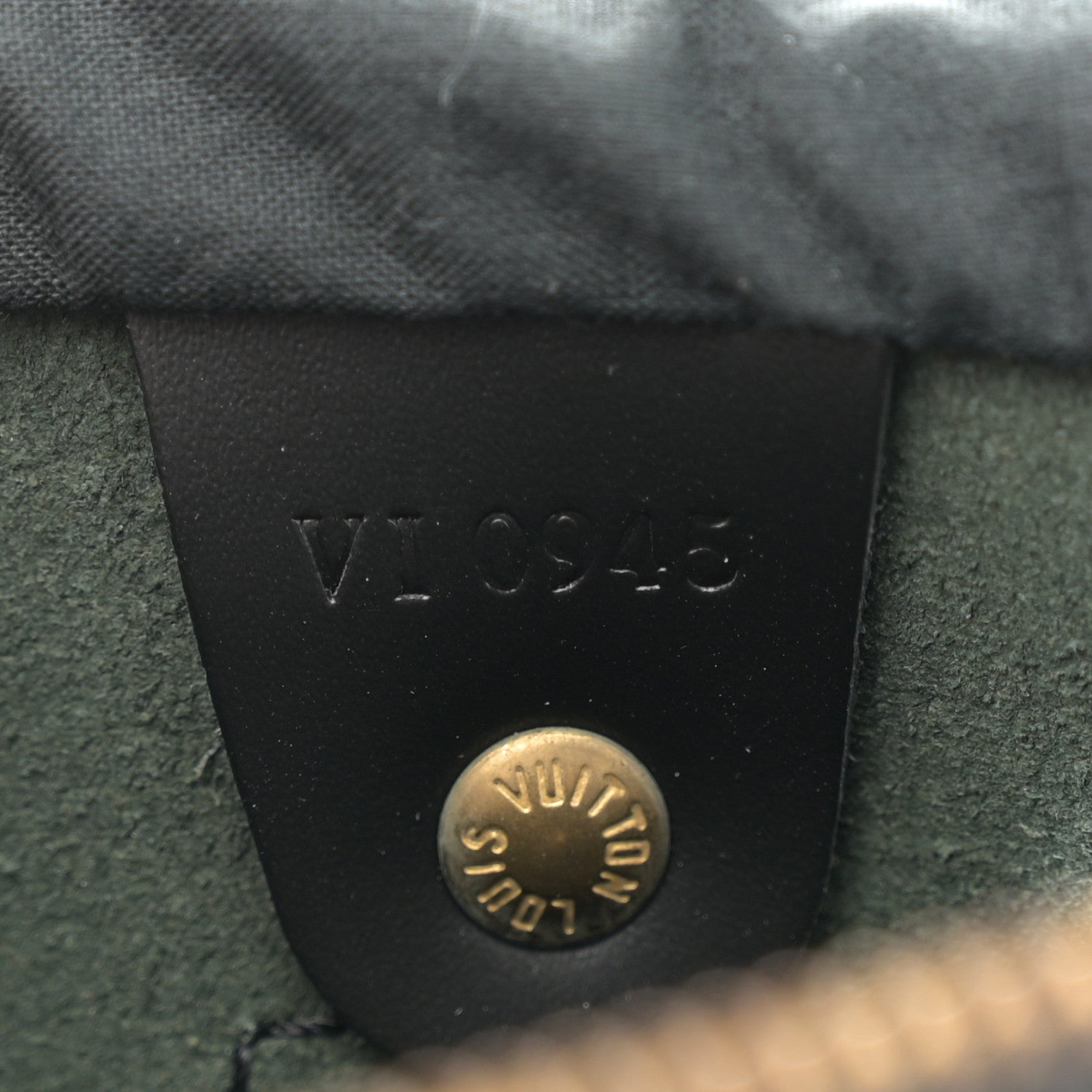 Louis Vuitton Epi Speedy 30 Black 7 of 12