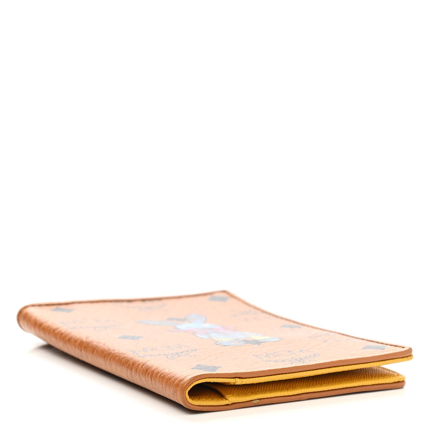 MCM Visetos Rabbit Passport Holder Cognac 1052914 – FASHIONPHILE