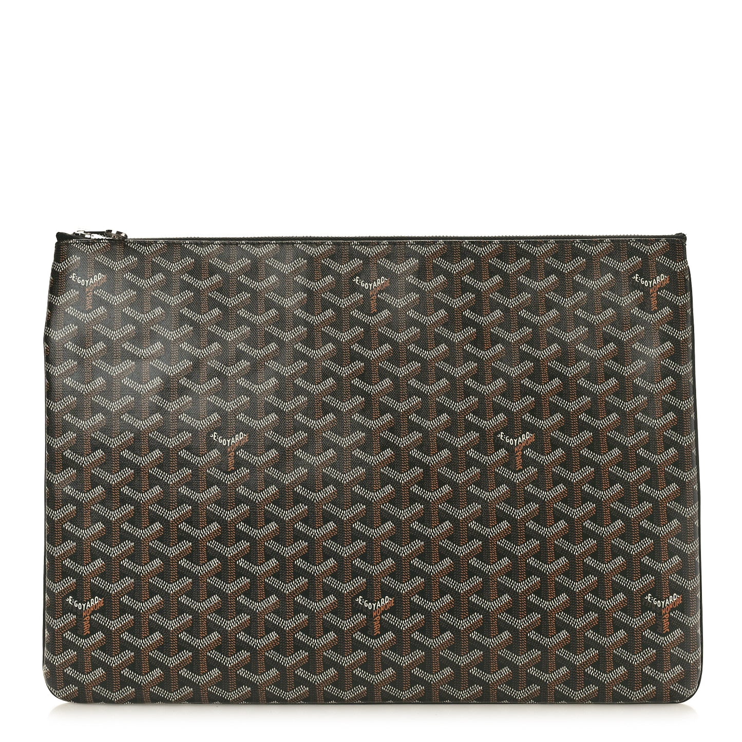 Goyardine Senat Pochette GM Black Gold