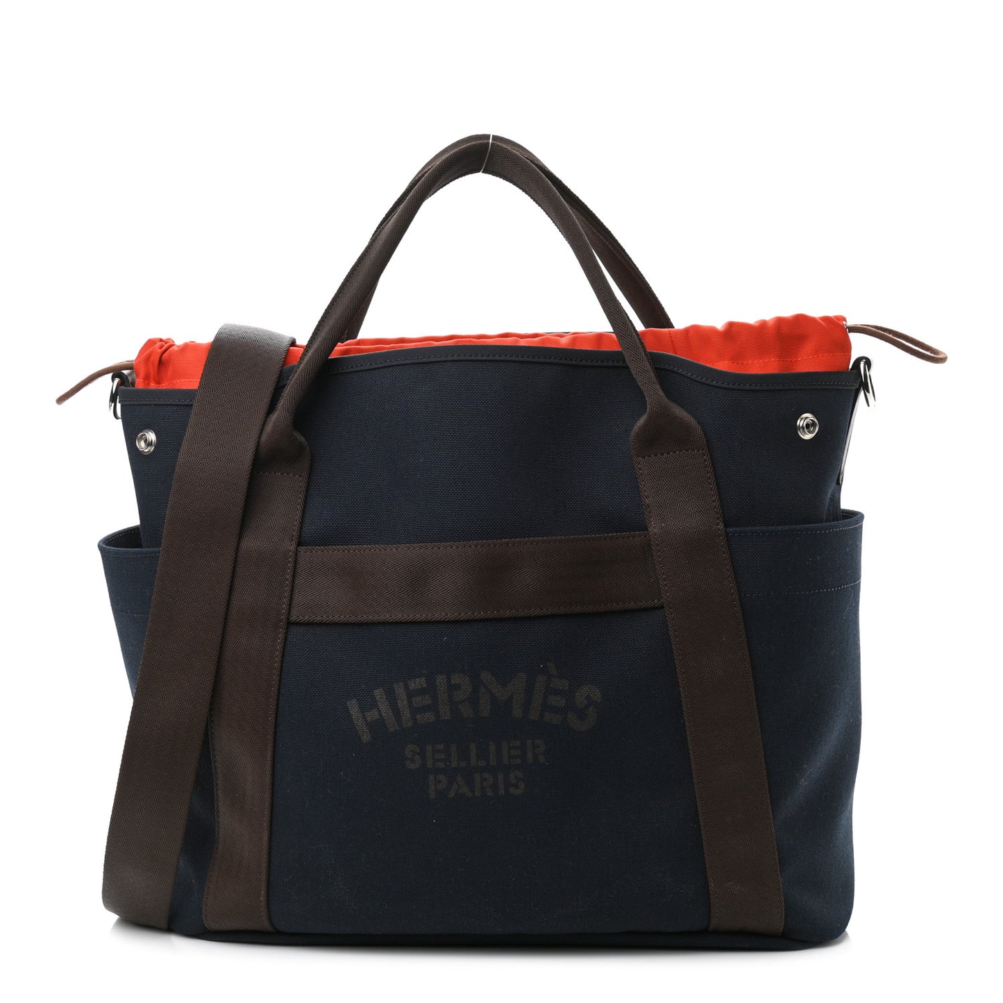 Canvas The Grooming Bag Bleu Navy Feu