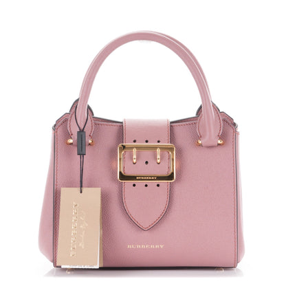 Burberry Soft Grain Calfskin Small Buckle Tote Dusty Pink 1 of 11