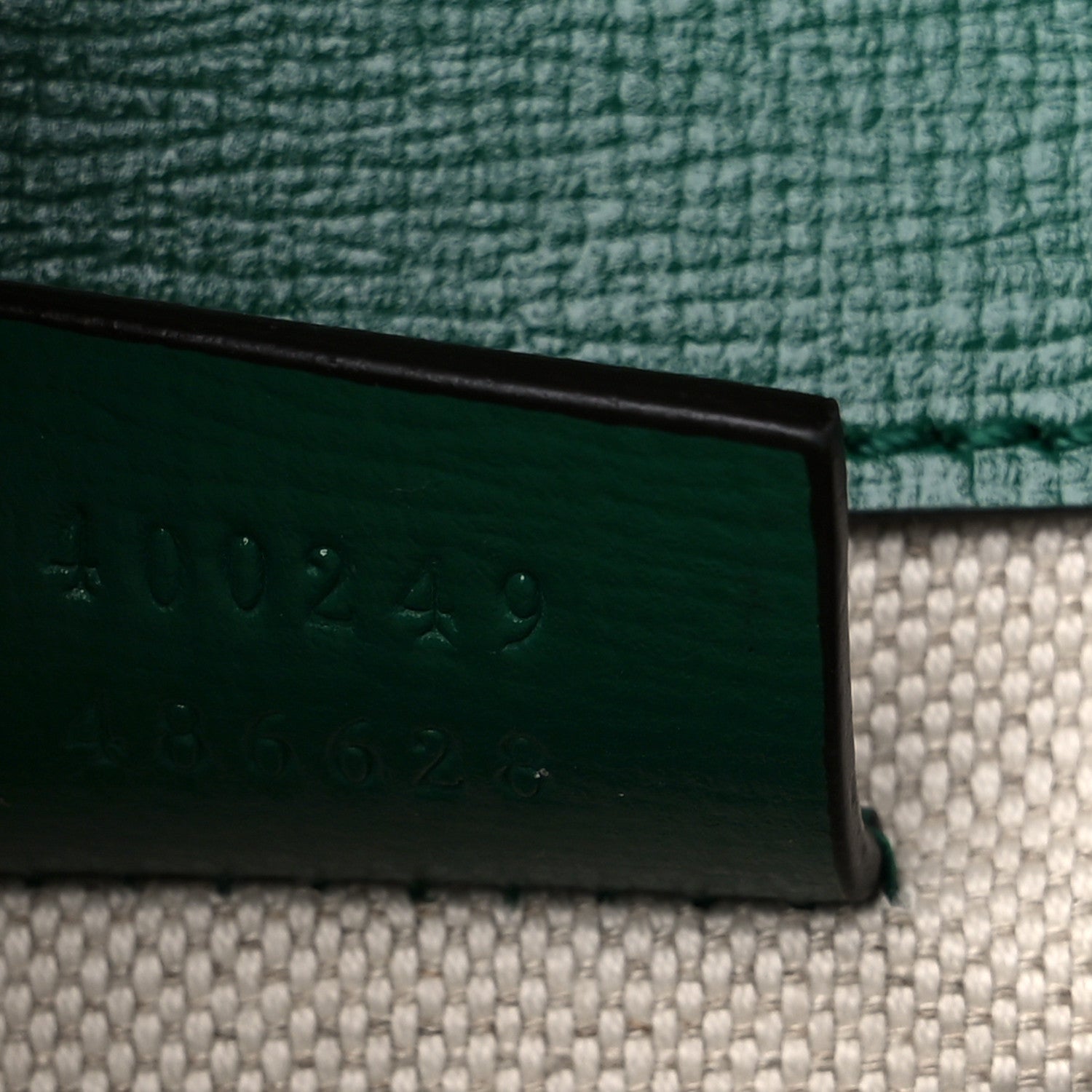 Gucci Azalea Calfskin Enamel Small Dionysus Shoulder Bag New Shamarock Emerald Off White 7 of 10