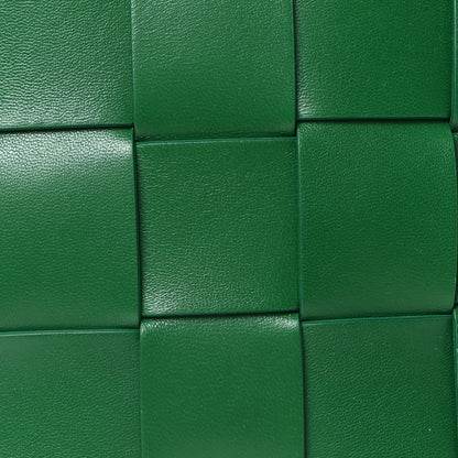 Bottega Veneta Nappa Intrecciato The Snap Clutch Racing Green 7 of 9