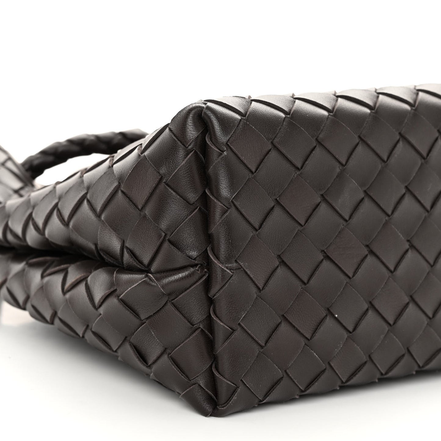 BOTTEGA VENETA Nappa Intrecciato Medium Andiamo Shoulder Bag Fondant
