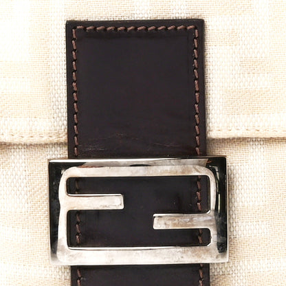 Fendi Zucca Baguette Beige 9 of 12