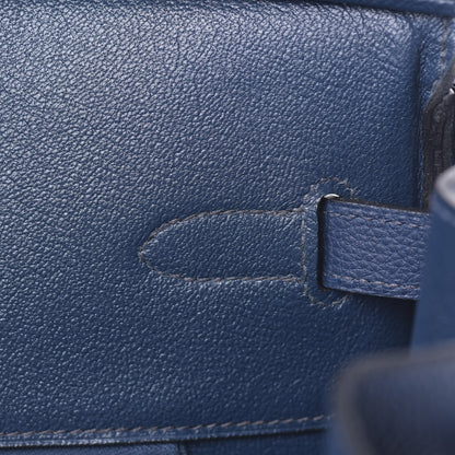 Hermes Togo Birkin 40 Bleu Thalassa 19 of 42