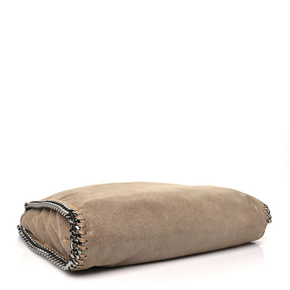 Stella McCartney Shaggy Deer Falabella Fold Over Tote Taupe 5 of 11