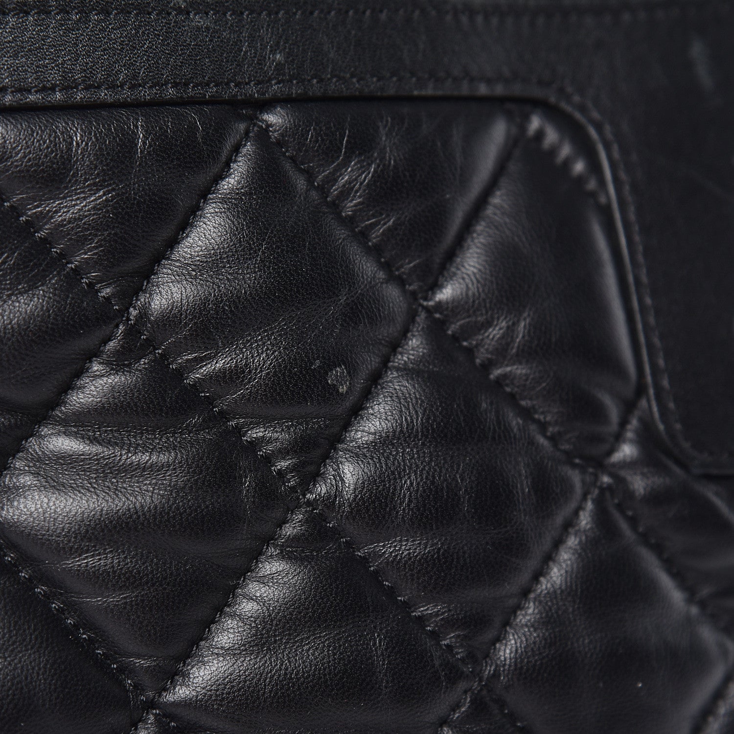 Chanel Lambskin Quilted Coco Cocoon Hobo Black 13 of 15