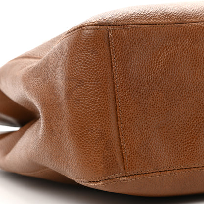Chanel Caviar Shoulder Bag Brown 9 of 13