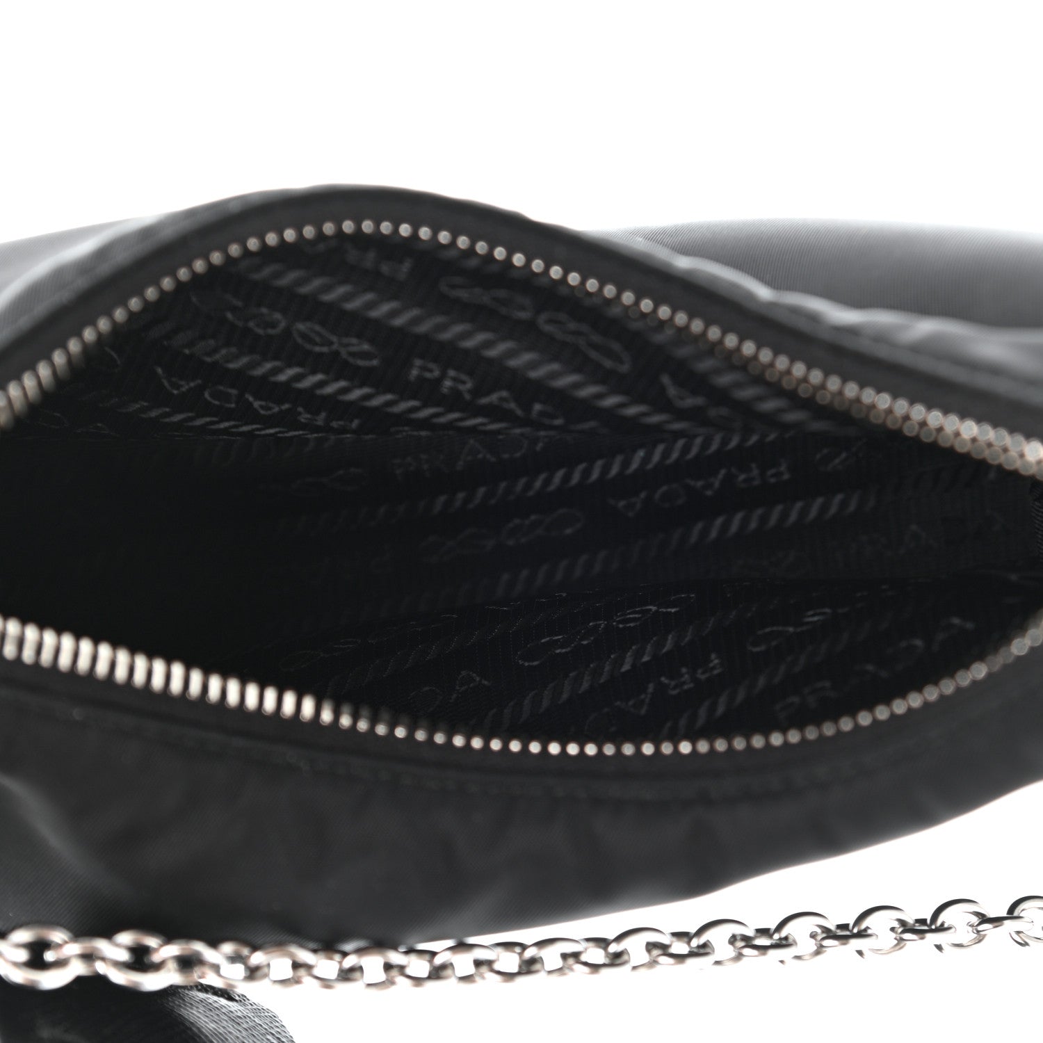 Prada Nylon Re-Edition 2005 Shoulder Bag Black 5 of 12