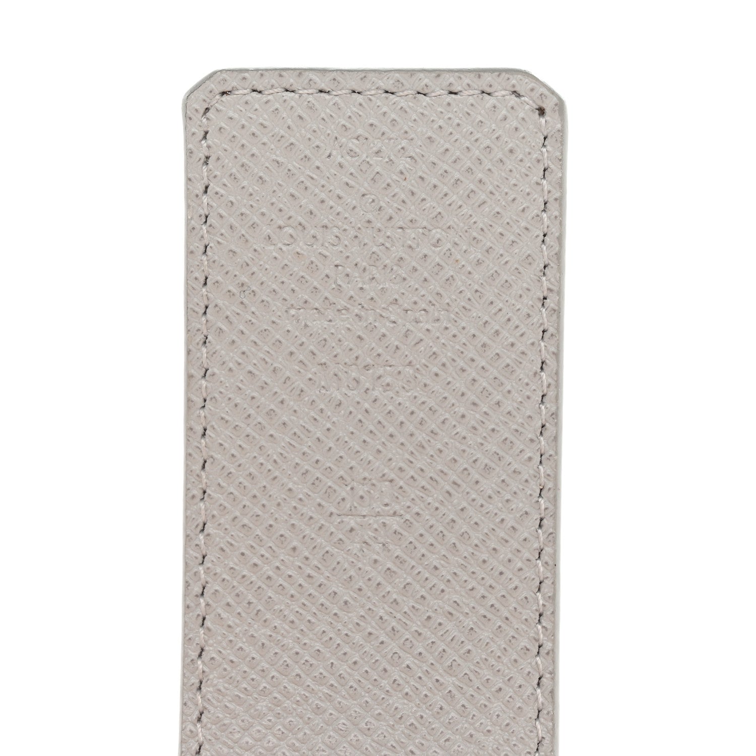 Louis Vuitton Taiga Monogram 40mm LV Initiales Belt 110 44 White 5 of 5