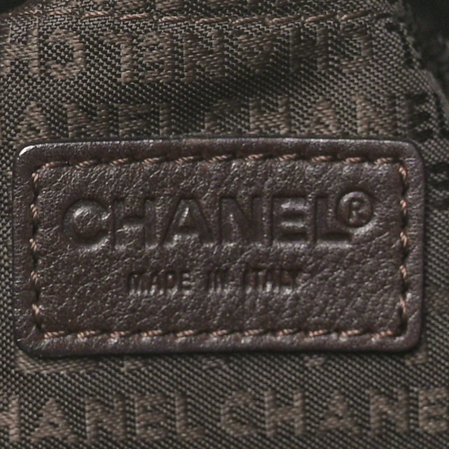 Chanel Calfskin Square Stitched Tassel Bag Brown 6 of 10