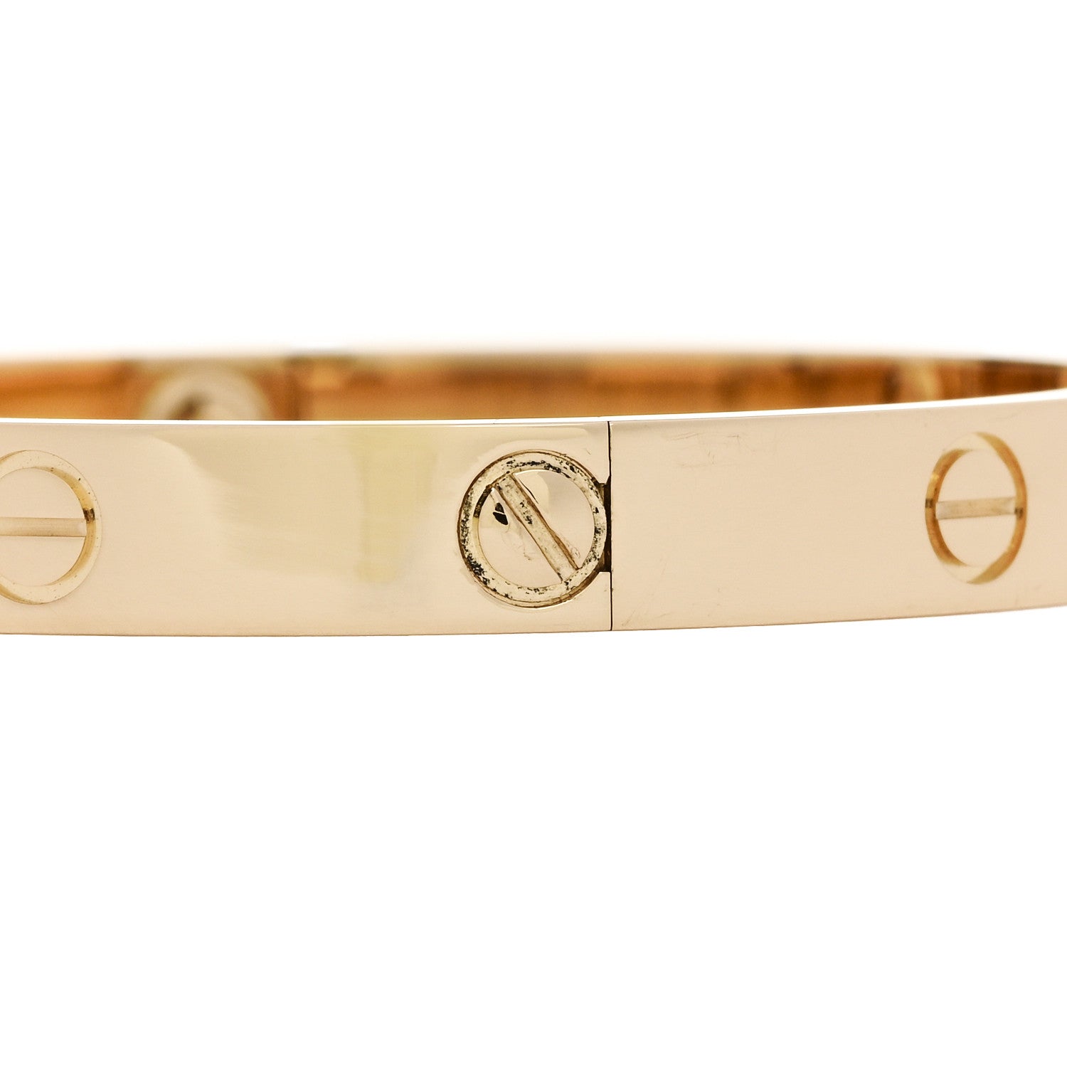 Cartier 18K Yellow Gold LOVE Bracelet 17 5 of 9
