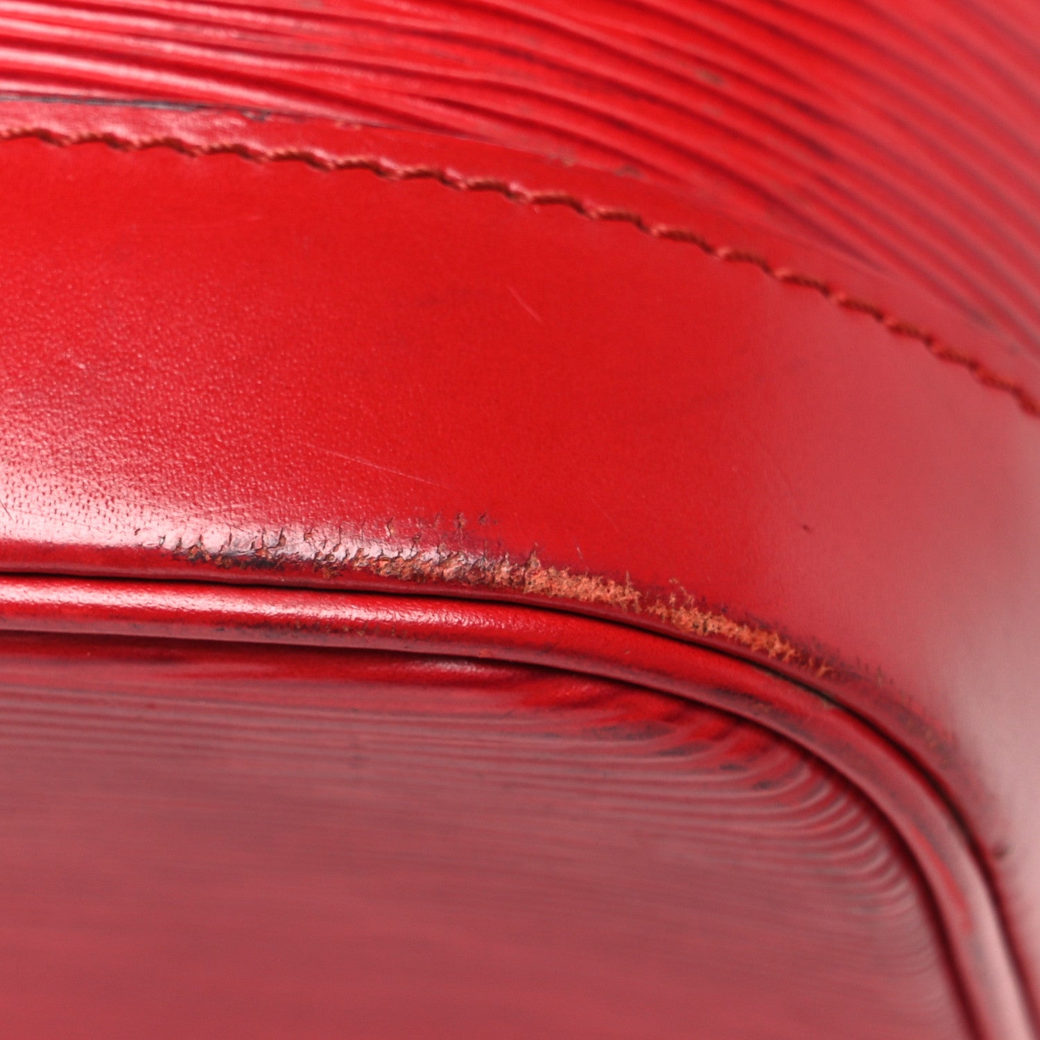 Louis Vuitton Epi Alma PM Castillan Red 10 of 10