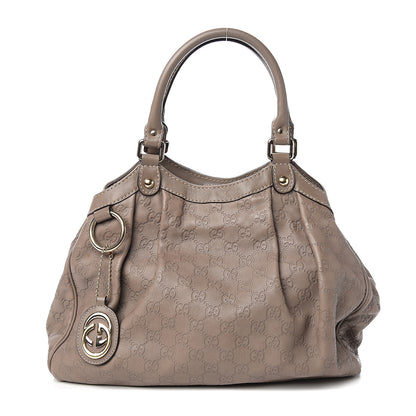 Gucci Guccissima Medium Sukey Tote Taupe 1 of 9