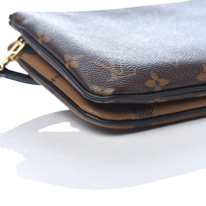 Louis Vuitton Reverse Monogram Giant Double Zip Pochette 7 of 9