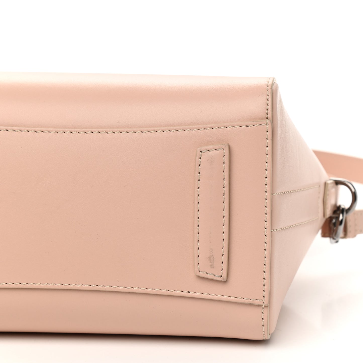 Metallic Calfskin Mini Antigona Light Pink