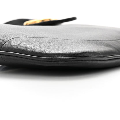 Gucci Goatskin Medium Aphrodite Shoulder Bag Black 9 of 10