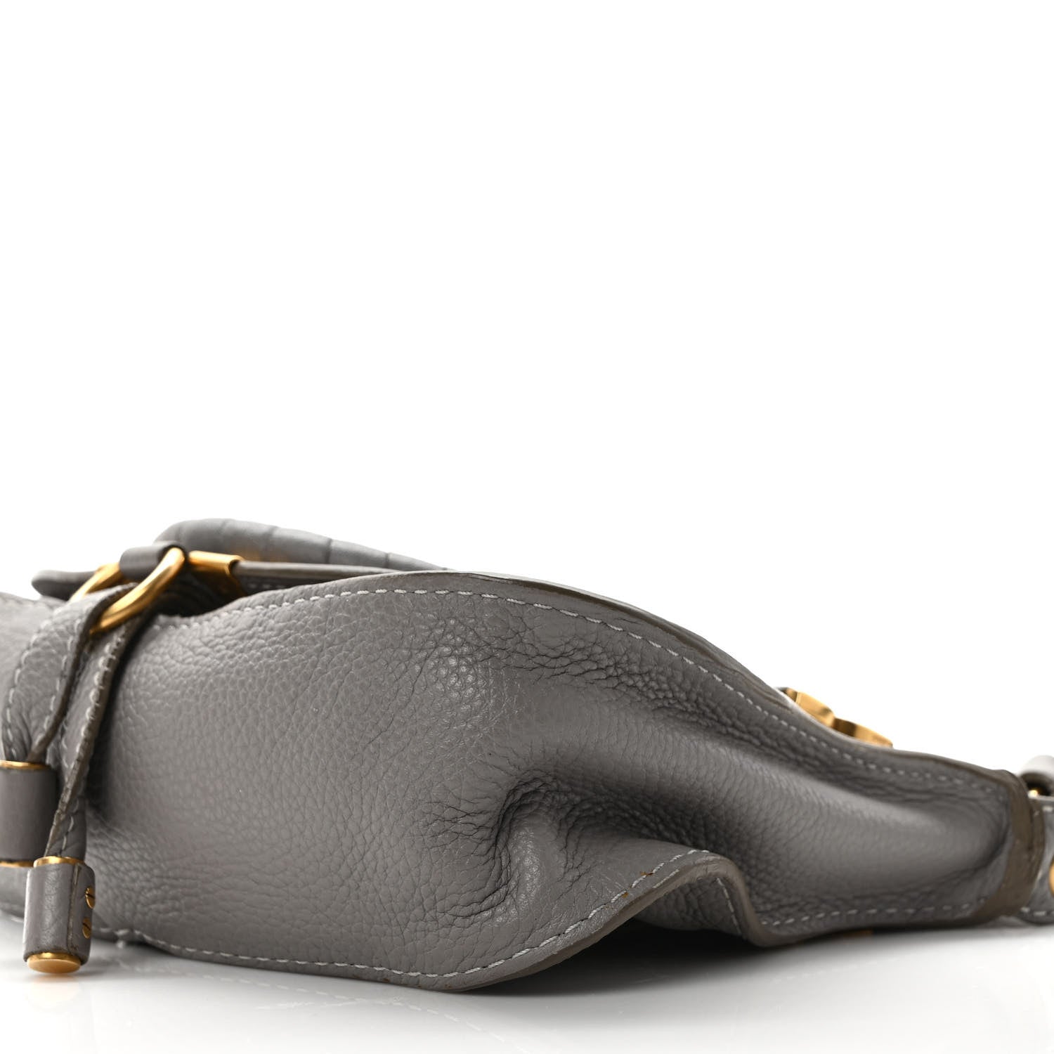 Chloe Calfskin Mini Marcie Satchel Cashmere Grey 8 of 11