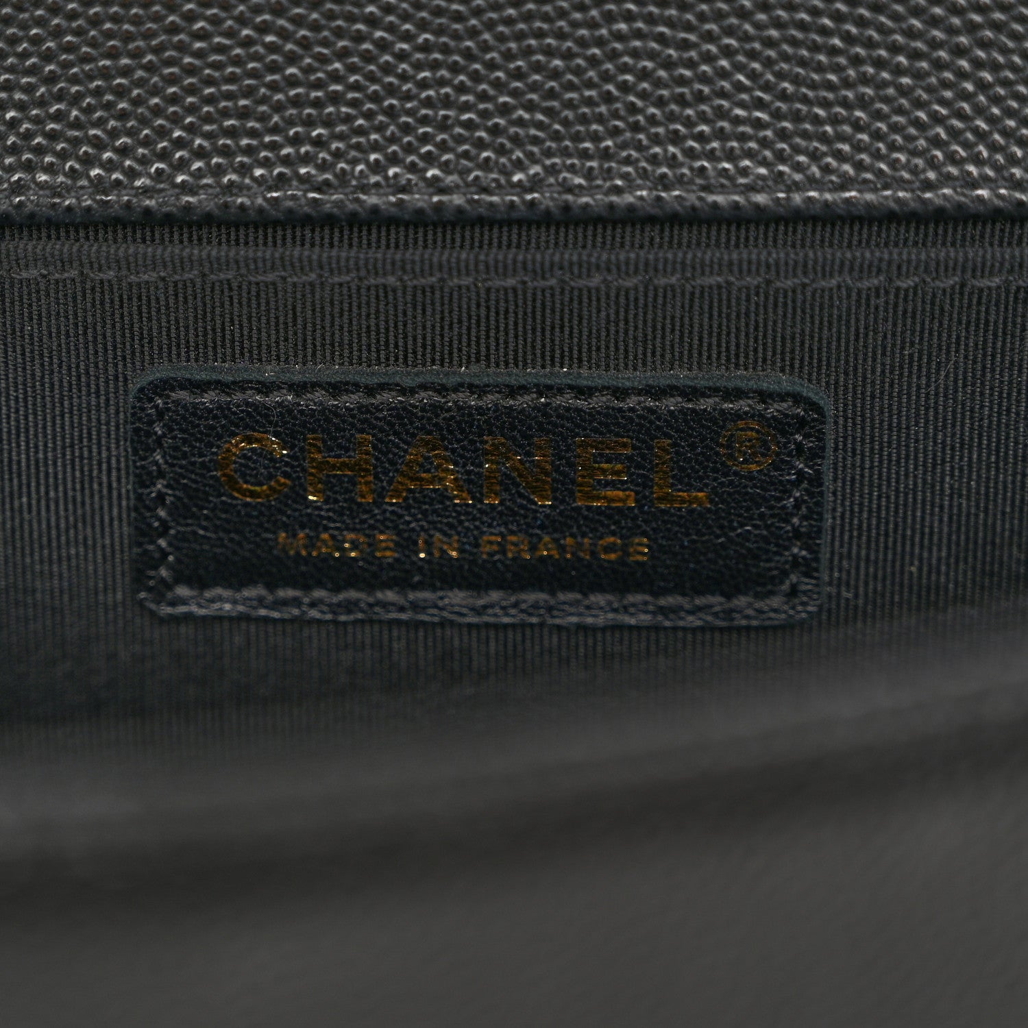 Chanel Caviar Quilted Medium Boy Flap Black 6 of 11