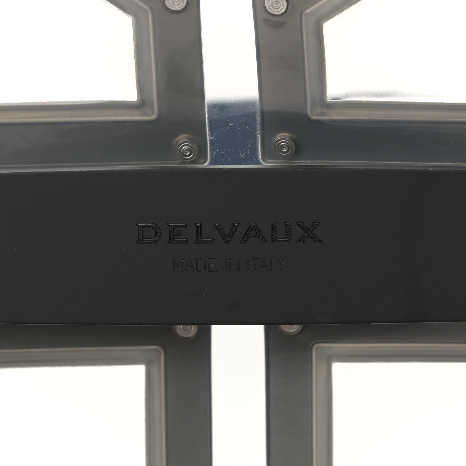 Delvaux Vinyl Gladiator Tempete Satchel Antique Silver 6 of 10