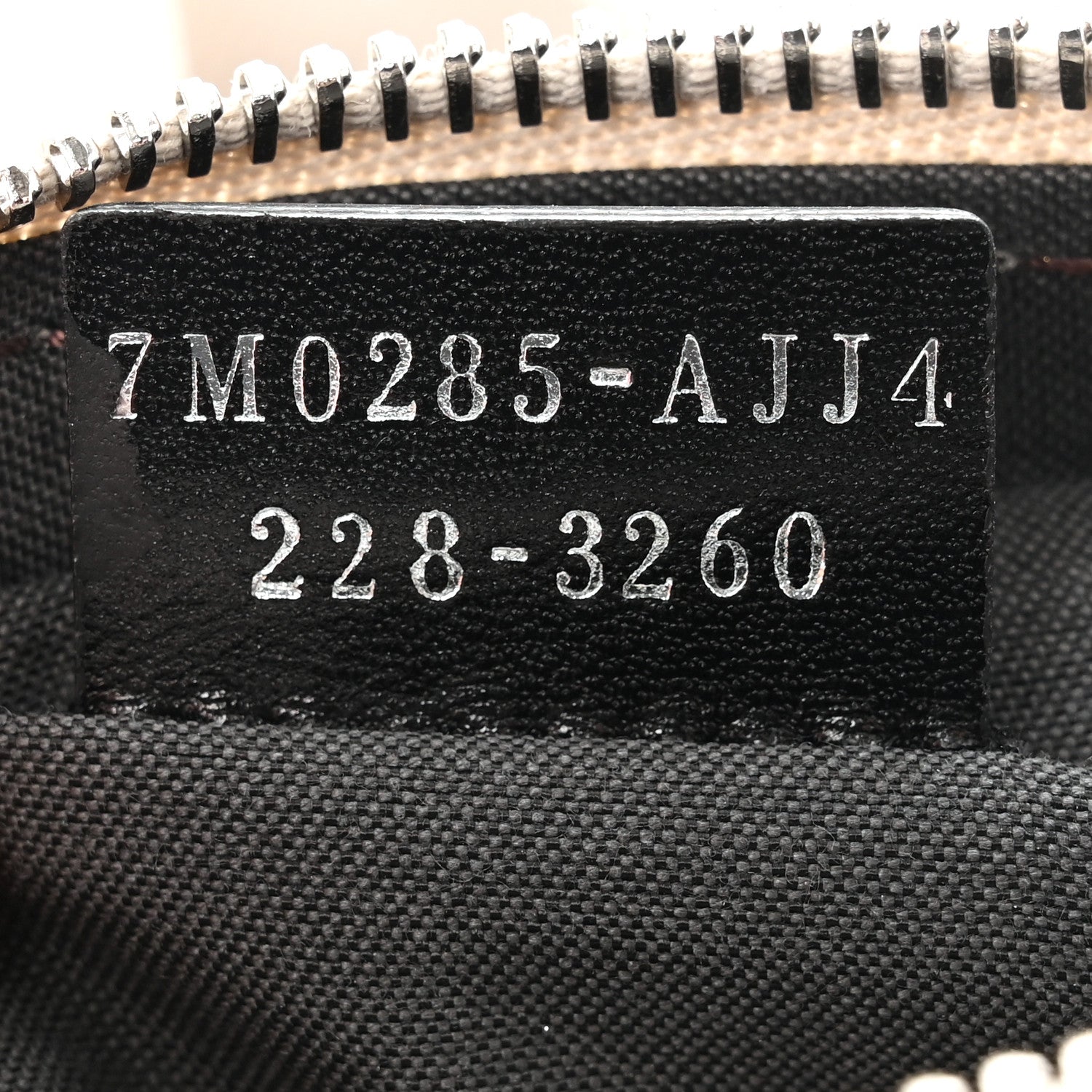 Fendi Shiny Glazed Fabric Vitello Cover FF 1974 Logo Small Camera Case Perla Ghiaia 7 of 13