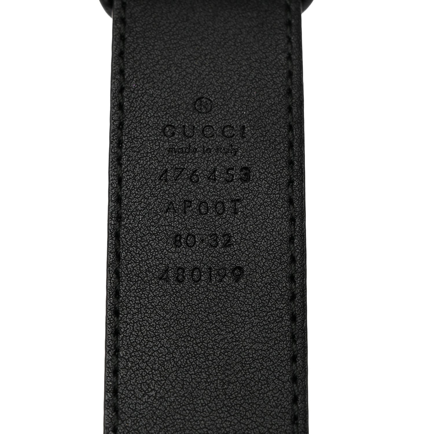 Gucci Calfskin Dionysus 30mm Belt 80 32 Black 3 of 5