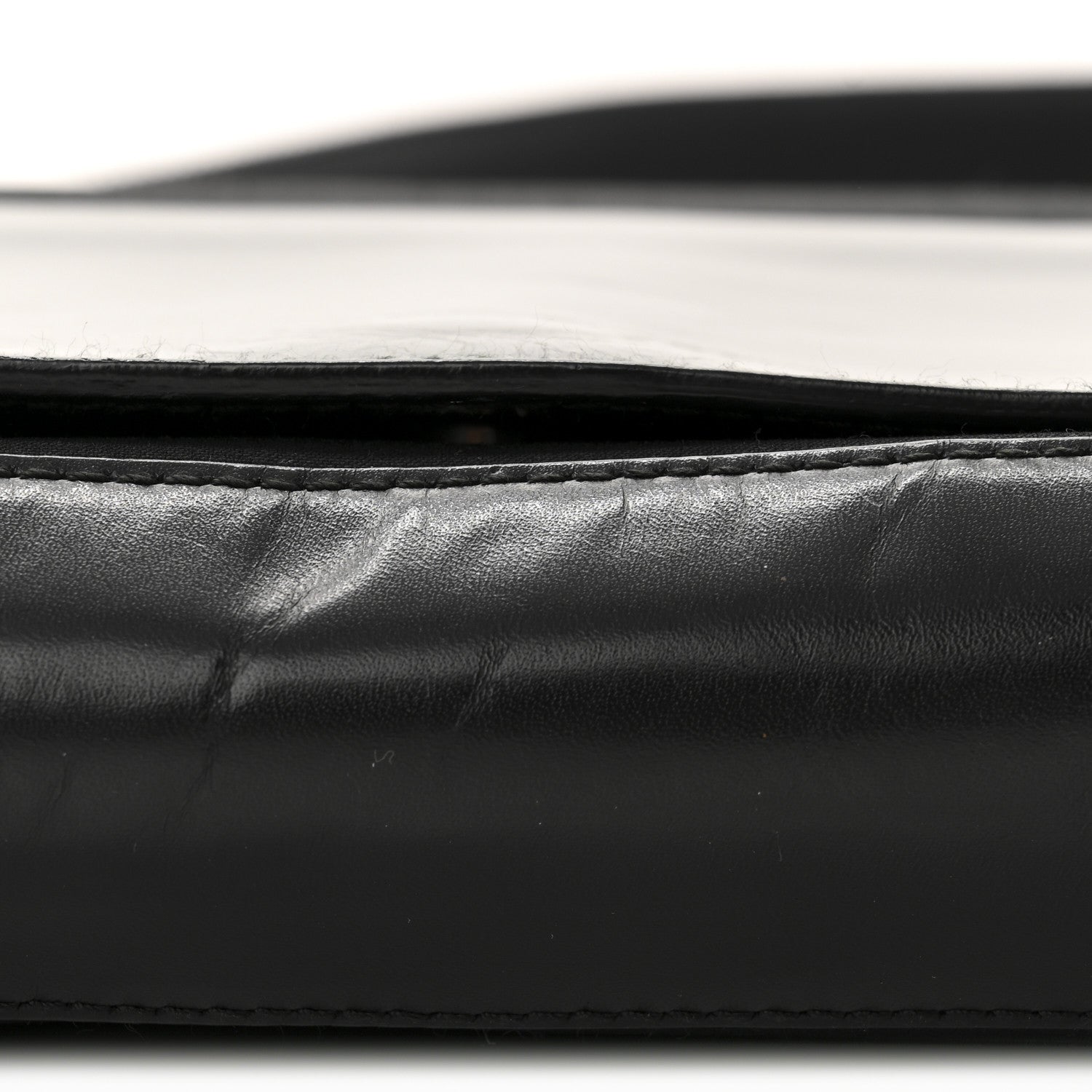 Prada Canvas Soft Calfskin Super Basic 100 Shoulder Bag Black 11 of 14