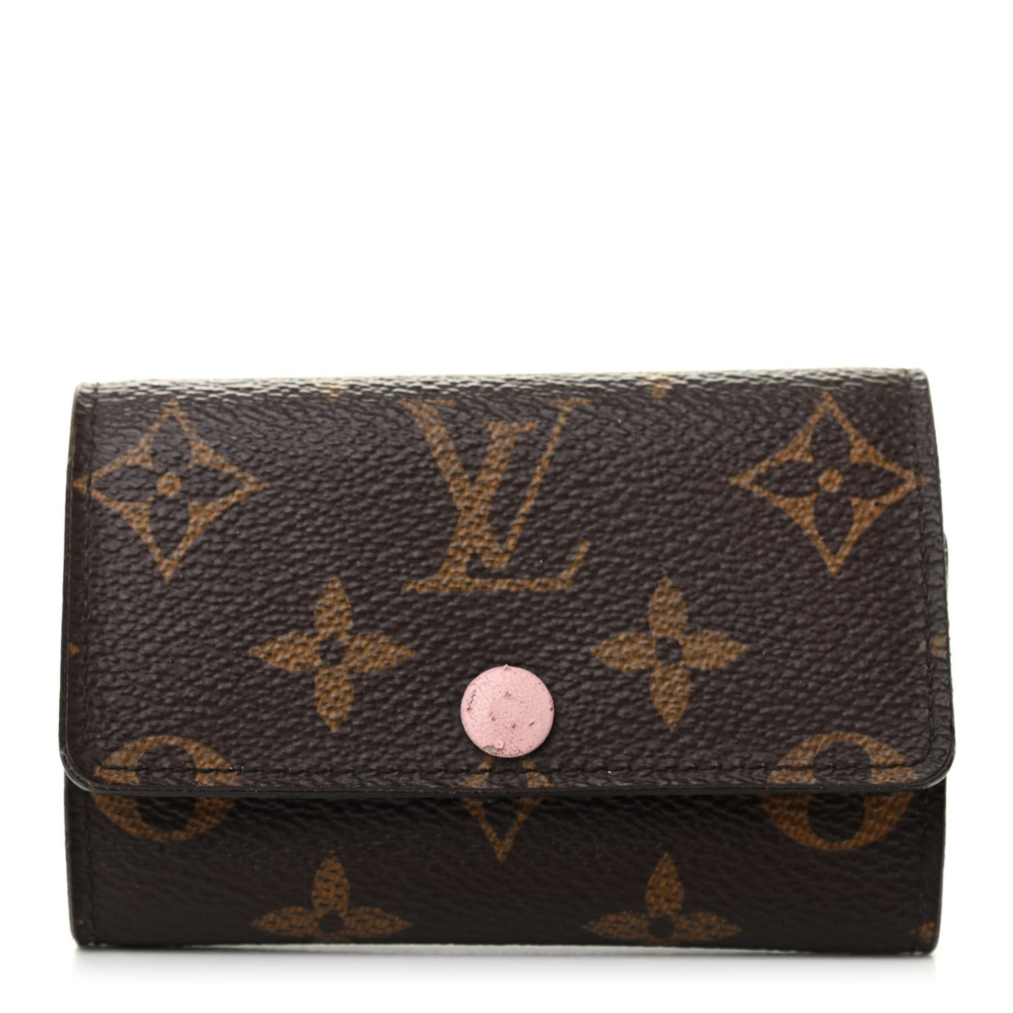 Monogram Multicles 6 Key Holder Rose Ballerine