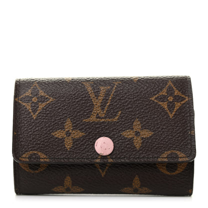 Louis Vuitton Monogram Multicles 6 Key Holder Rose Ballerine 1 of 11