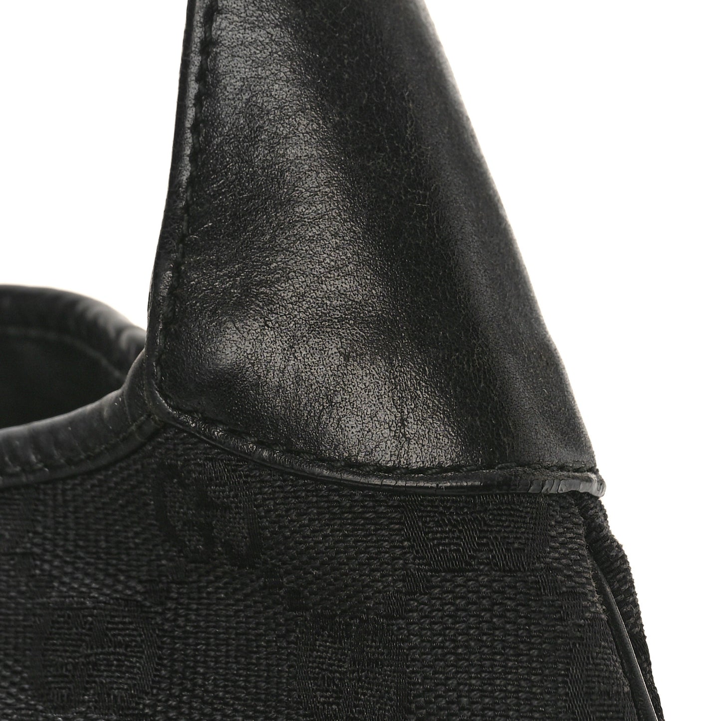 Monogram Small Jackie O Hobo Black