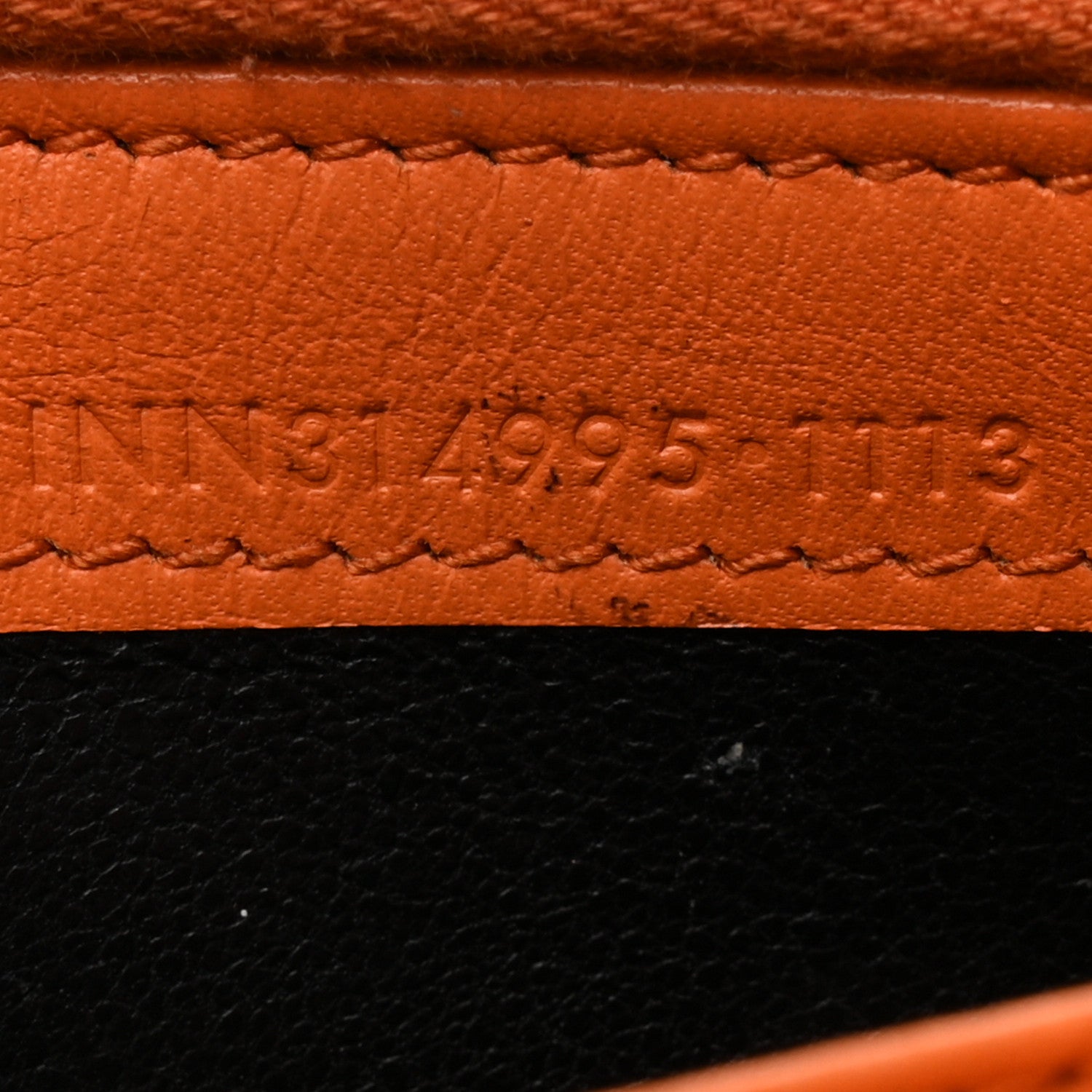 Saint Laurent Calfskin Classic Y Ligne Wallet Orange 8 of 14